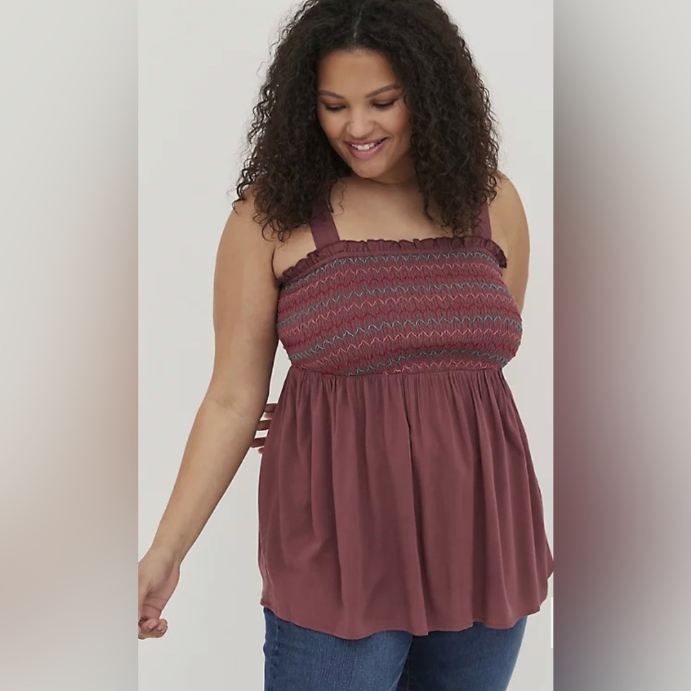 Torrid baby doll tank